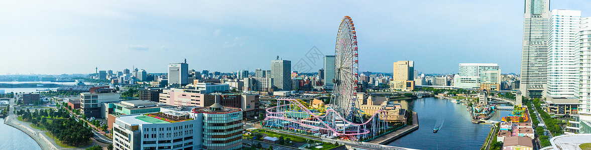 日本横滨城市景观高清图片