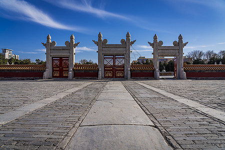 地坛古建筑地坛的古建筑背景