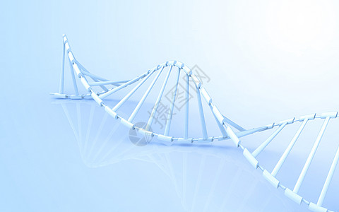 分子蓝色科技背景DNA基因链条设计图片