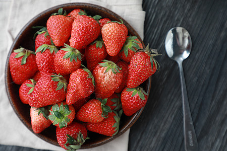 草莓新鲜草莓红草莓高清图片