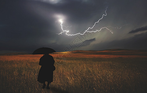 暴风雨面对风险设计图片