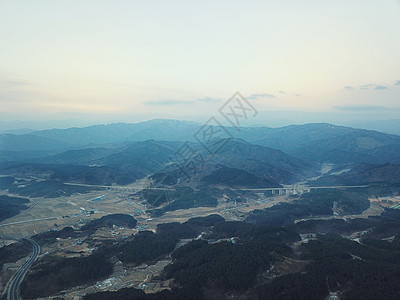 韩国地标襄阳海滨高清图片