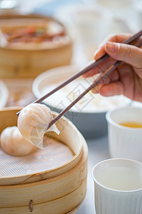 水晶虾饺广式虾饺高清图片