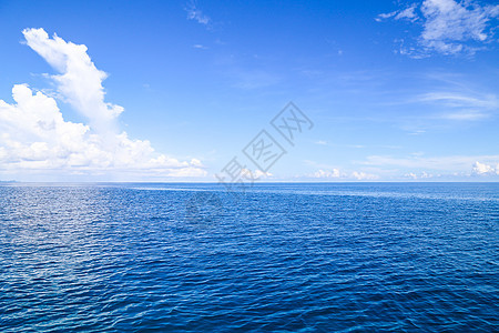 辽阔无际的大海背景图片