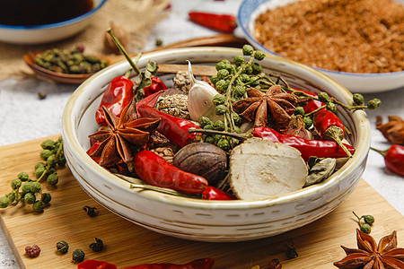 辣椒切片食材香料背景