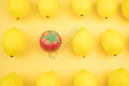仿真水果柠檬西红柿图片