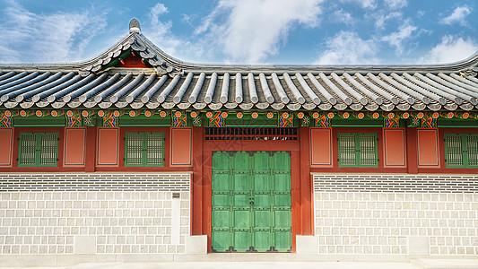 韩国景福宫背景