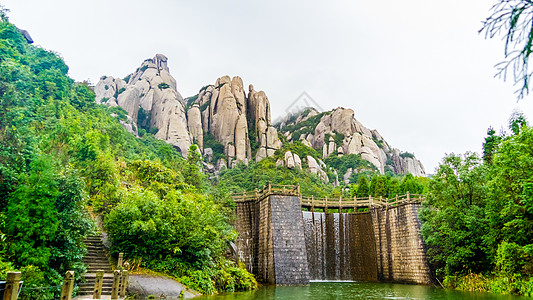 福建太姥山福建霞浦太姥山风光背景