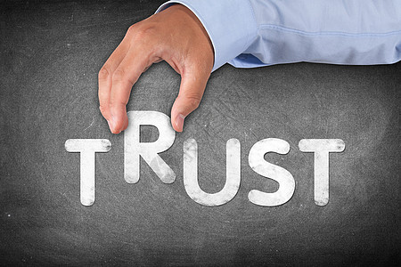 TRUST信任背景图片