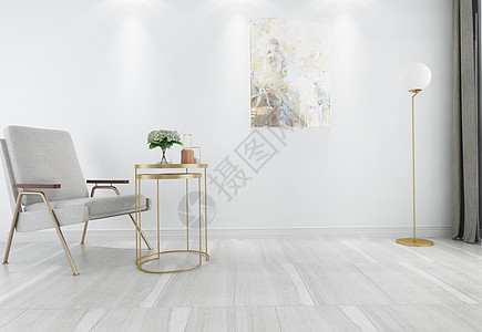 室内客厅现代简洁风家居陈列室内设计效果图背景