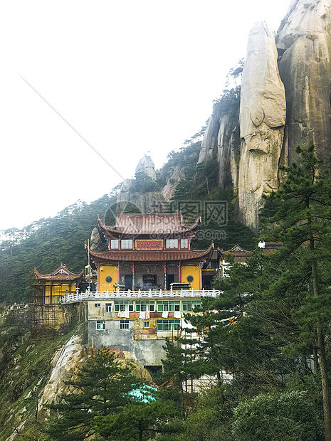 九华山天台景区寺庙