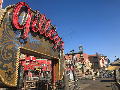 拉斯维加斯Gilley's Saloon背景