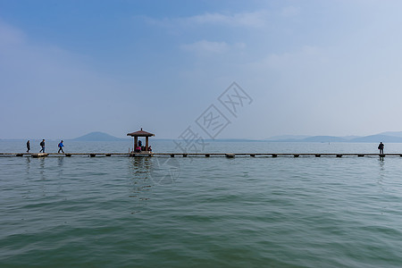 武汉东湖听涛风景区风光高清图片