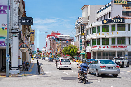 马来西亚槟城街景图片