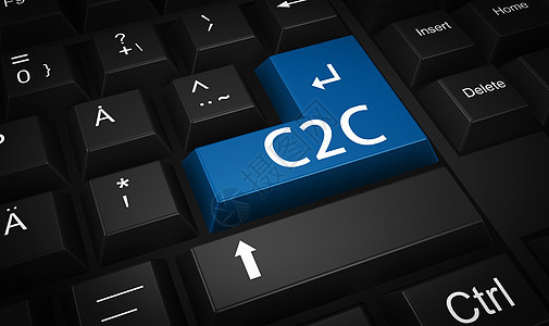 键盘上的C2C图片