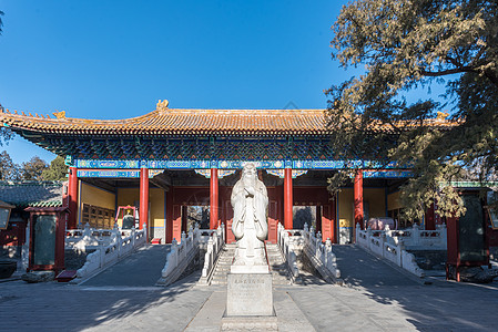 浏阳文庙北京孔庙古建筑背景