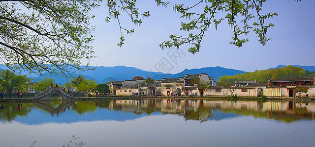 宏村景区宏村背景