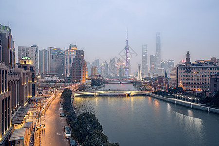 上海城市风光大厦高清图片素材
