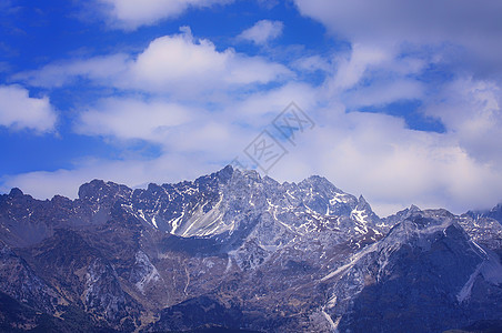 丽江玉龙雪山冰川公园高清图片