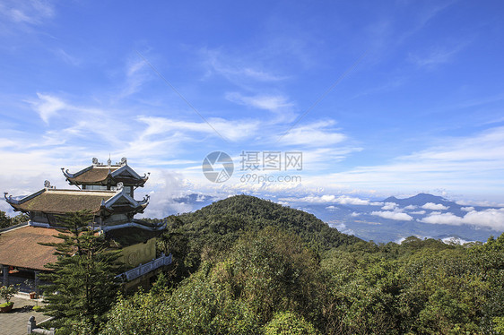 越南巴拿山避暑胜地图片