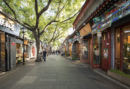 老北京胡同风景北京胡同风景背景