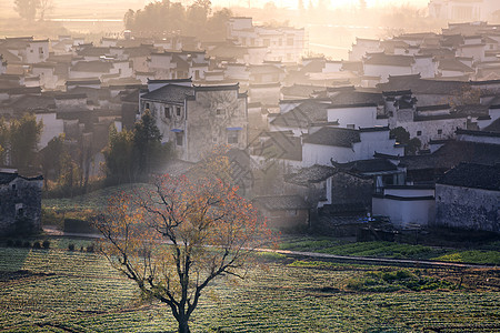 安徽村落图片