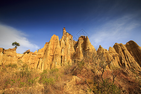 云南元谋土林风光背景