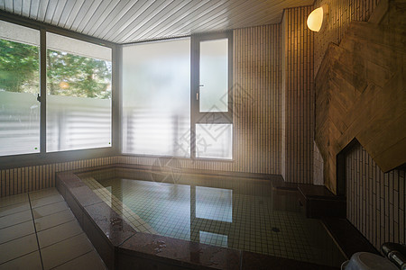 日式温泉洗浴高清图片素材