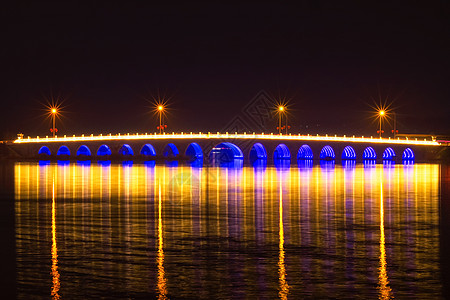 武汉楚河上的桥高清图片