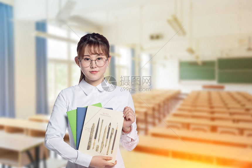 认真学习图片