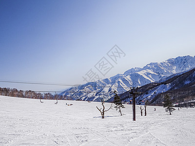 梅池高原滑雪场高清图片