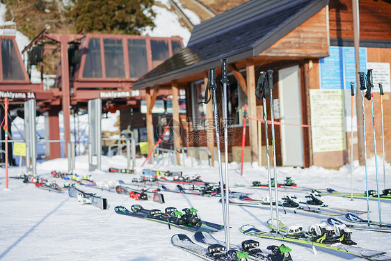 日本八方尾根滑雪场图片