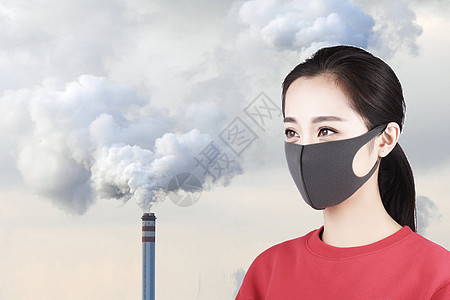 空气污染背景图片