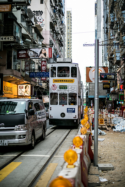 香港电车图片