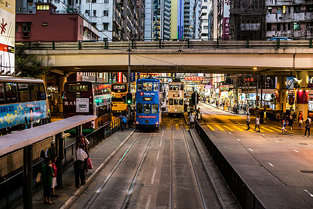 香港交通车  热高清图片