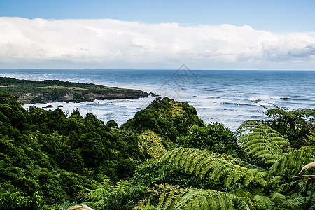 新西兰留学新西兰海边背景