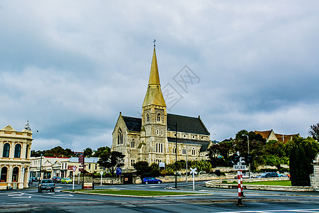 新西兰但尼丁建筑高清图片