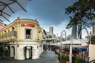 新加坡克拉码头主街道图片