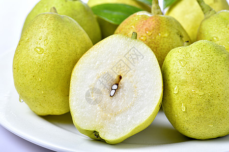 香梨美味水果梨高清图片