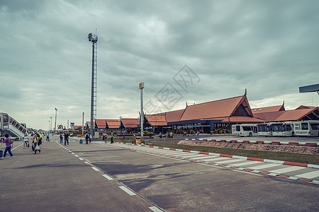 东南亚国家机场背景图片