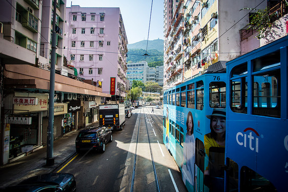 香港 有轨电车图片