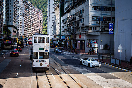 香港 有轨电车图片