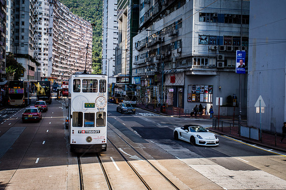 香港 有轨电车图片