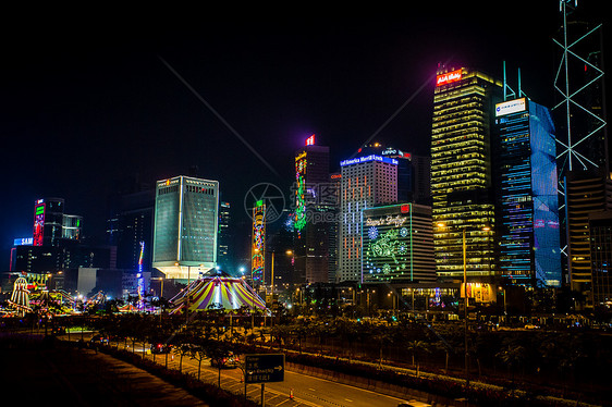 香港夜景图片