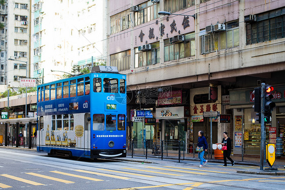 香港电车图片