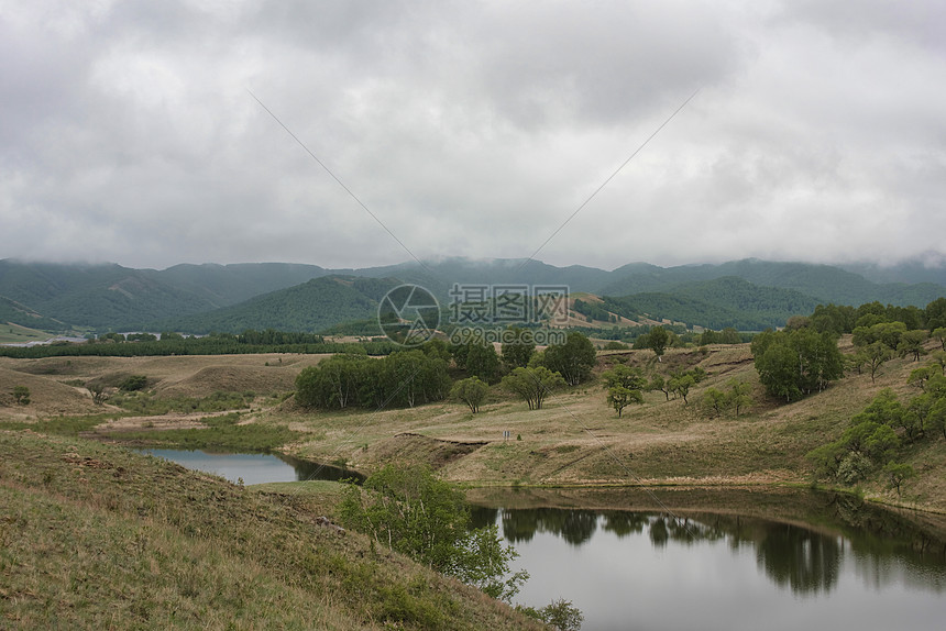 坝上蛤蟆坝风光图片