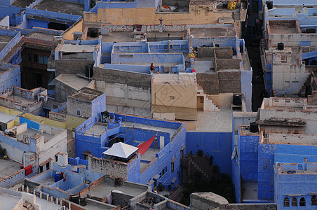 印度焦特布尔古城风光高清图片素材