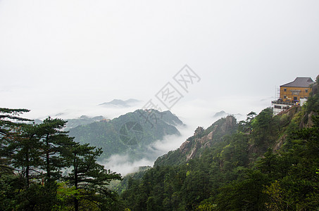 九华山春景图片