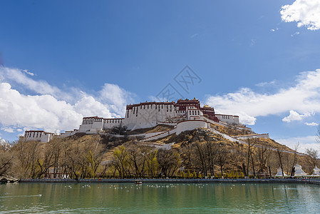 龙王潭公园西藏风景高清图片