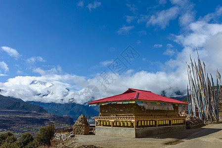林芝雪山西藏旅游高清图片